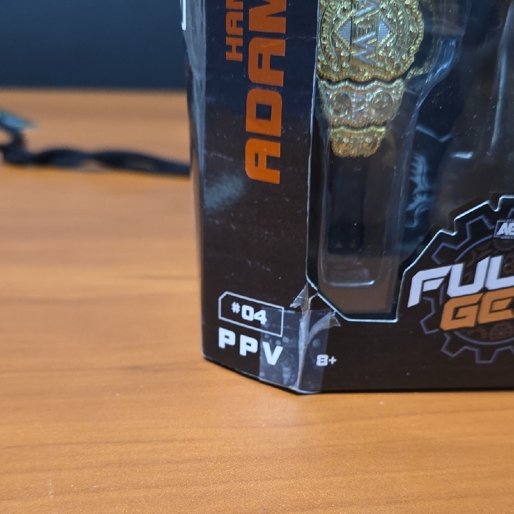 AEW Adam Page Action Figure with Championship Belt - Picture 7 of 8